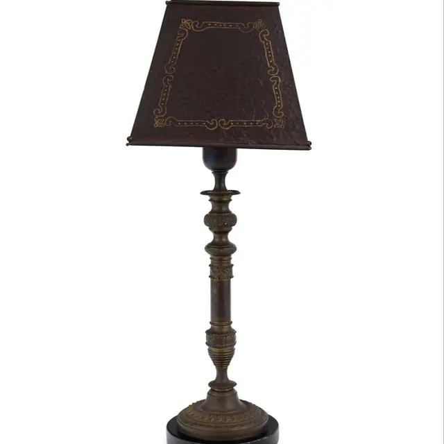 Leone Aliotti Bronz Abajur