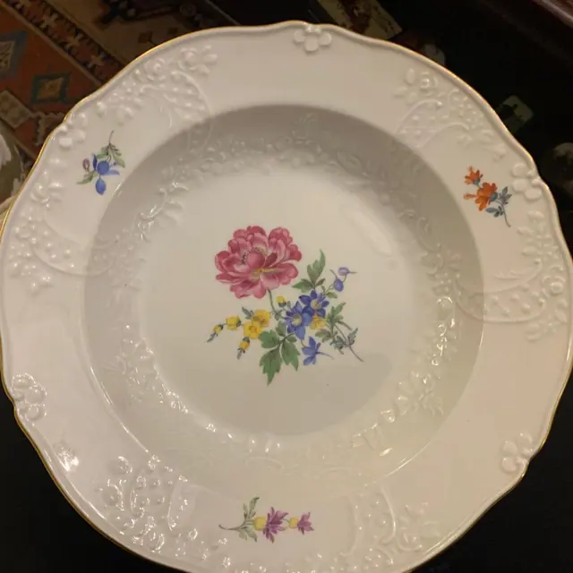 Meissen Spagetti Tabağı
