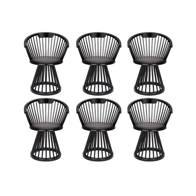 Tom Dixon Cage Yemek Masası Sandalyesi - 6 Adet