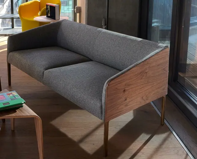 Arper Saaari 2 seater sofa Art. 2712 Grey