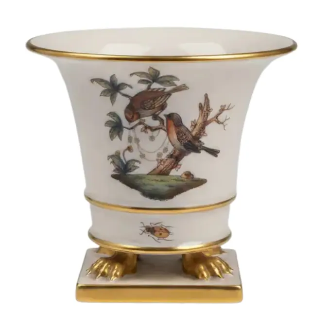 Herend Rothschild Bird Vazo-Kupa