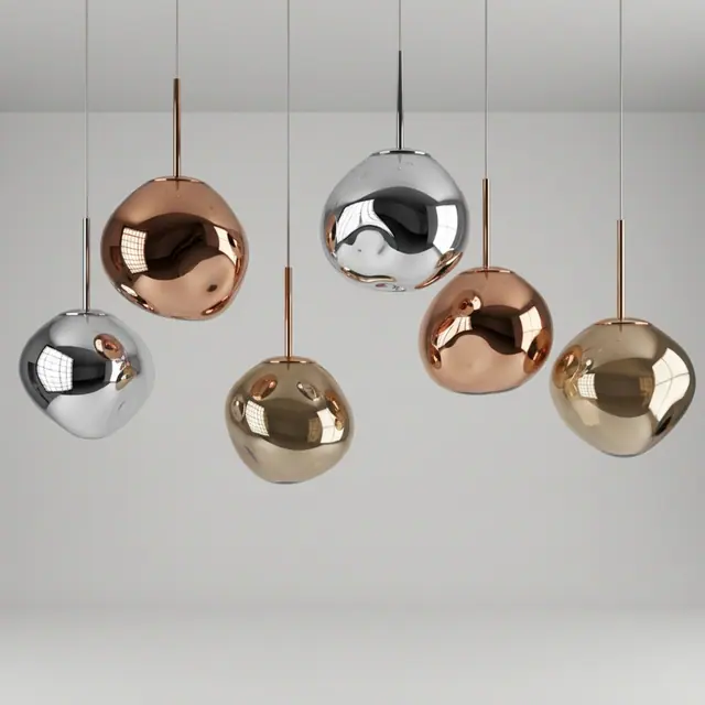 Tom Dixon 6'lı Medium Light Pendant Koleksiyonu
