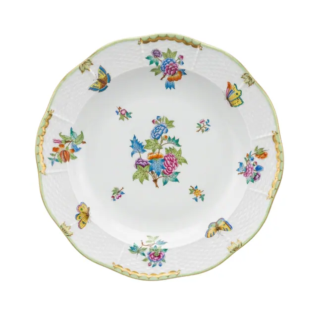 Herend Queen Victoria Yuvarlak Servis