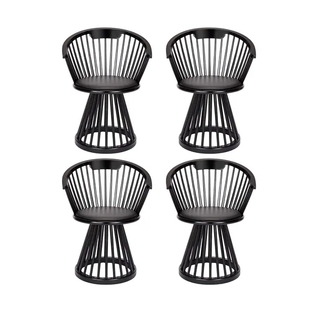 Tom Dixon Cage Yemek Masası Sandalyesi - 4 Adet